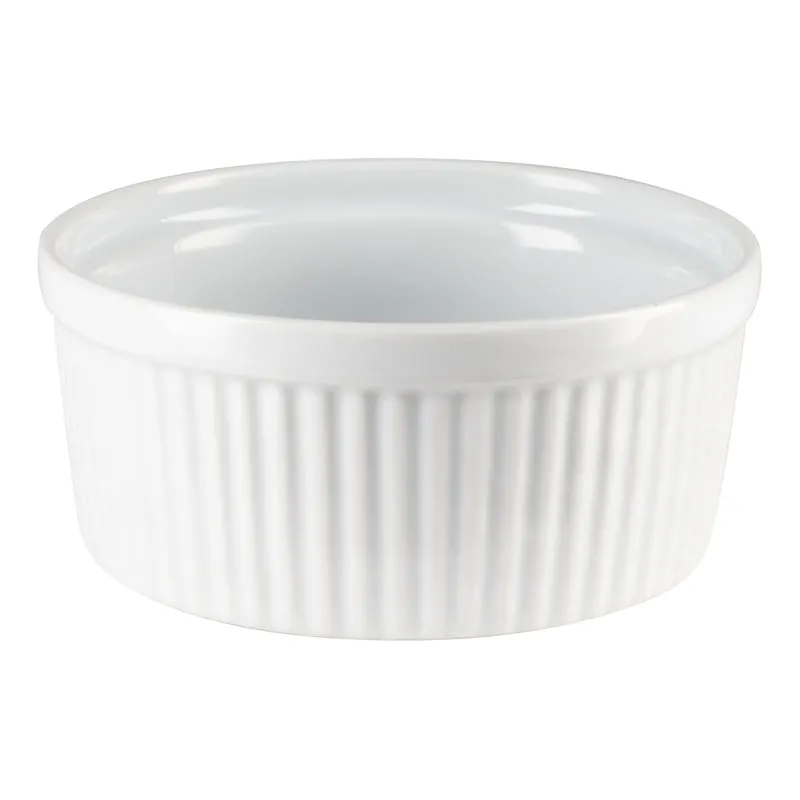 Browne Ramekin, 10 oz, White Porcelain