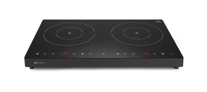 Black Line Induktionskocher doppelt 2000W+1500W