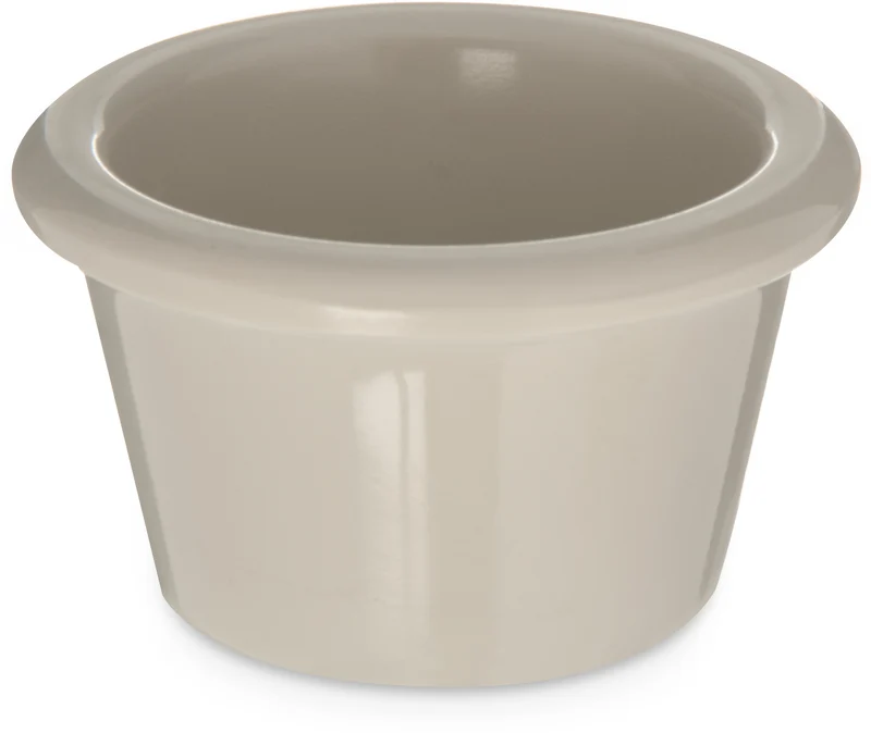Carlisle Smooth Ramekin, 1.5 oz, Melamine