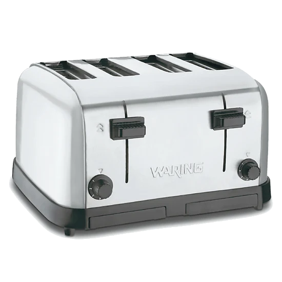 Waring WCT708CND Medium-Duty 4-Slot Toaster, 120V
