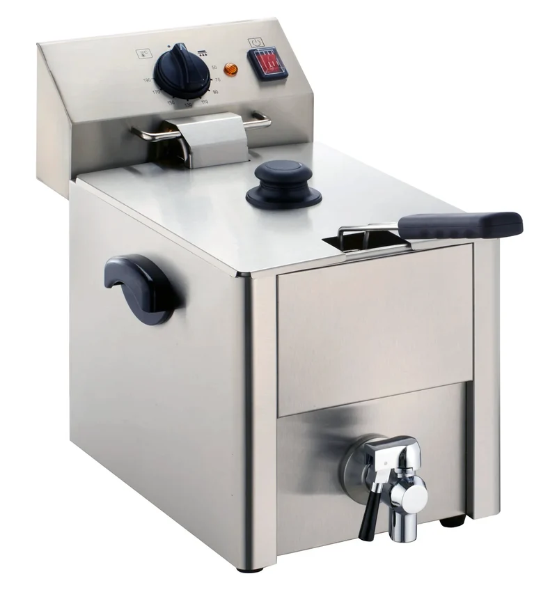 Elektro-Fritteuse ECO 10 Liter mit Ablasshahn